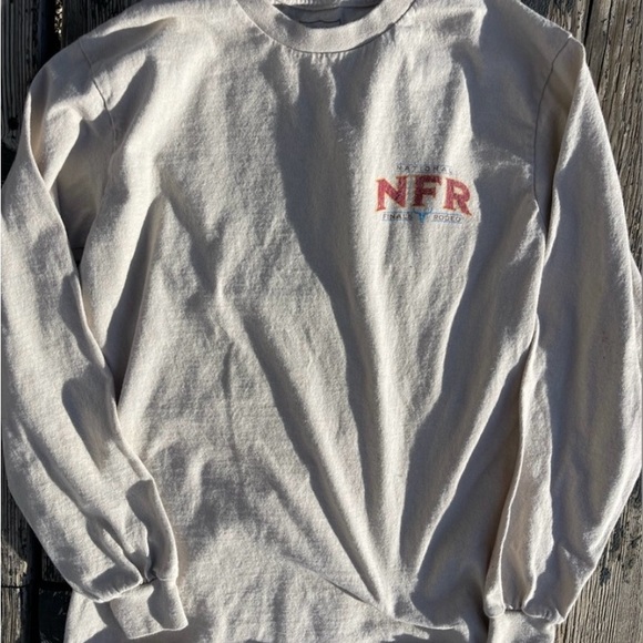 Women’s NFR National Finals Rodeo long sleeve shirt Small graphic tee vintage - Picture 4 of 6